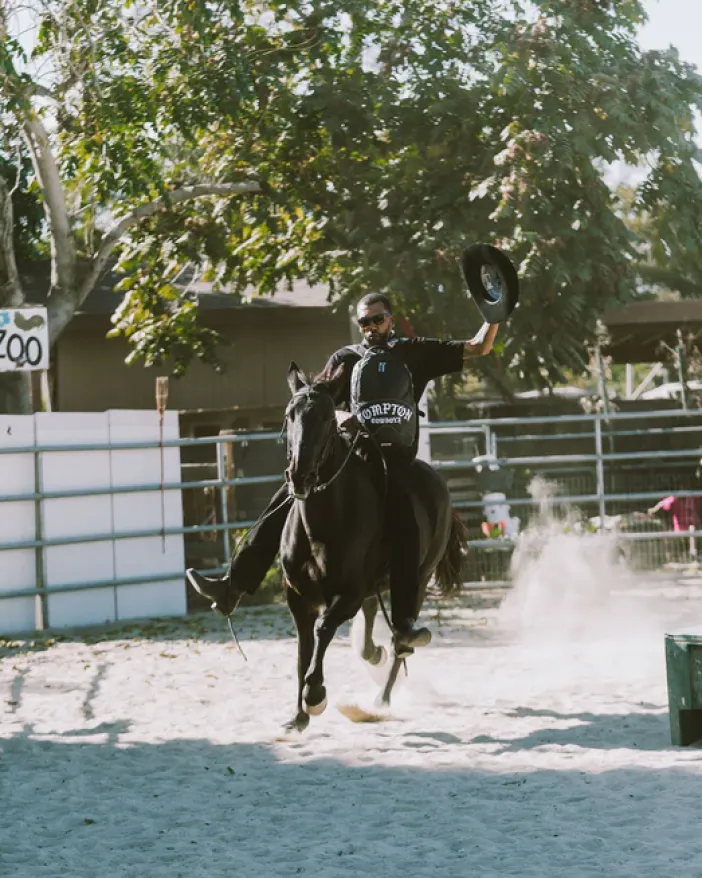 COMPTON COWBOYS WELCOME TO MY CITY BACKPACK>SPRAYGROUND Best