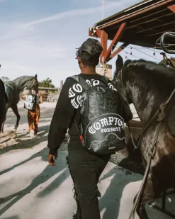 COMPTON COWBOYS WELCOME TO MY CITY BACKPACK><noscript><img width=