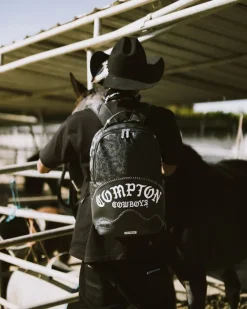 COMPTON COWBOYS WELCOME TO MY CITY BACKPACK><noscript><img width=