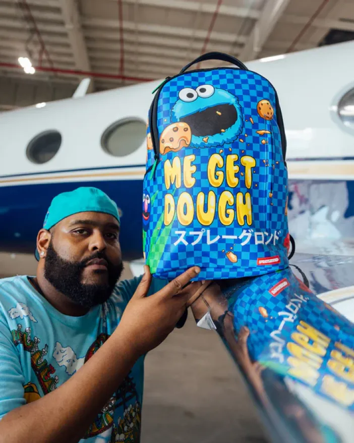 COOKIE MONSTER ME GET DOUGH (DLXV)>SPRAYGROUND New