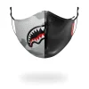 DAMAGE CONTROL STASH POCKET VEGAN LEATHER FACE MASK>SPRAYGROUND Hot