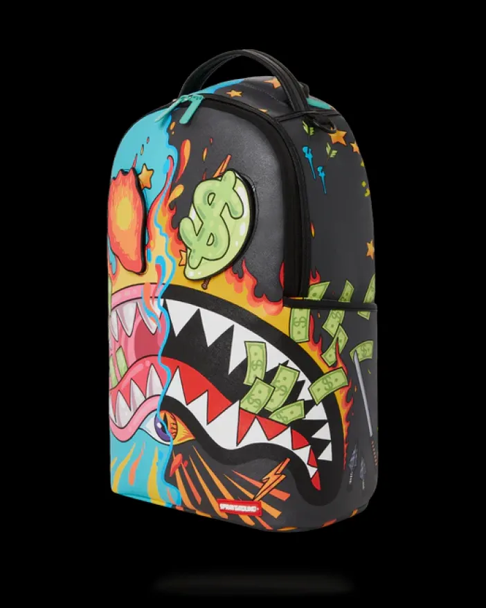 DAZED u0026 SHARK DOUBLE LIFE (WITH REMOVABLE EYE PATCHES)>SPRAYGROUND Best