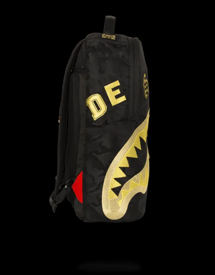 DESTROY SHARK (GOLD CAMO)>SPRAYGROUND