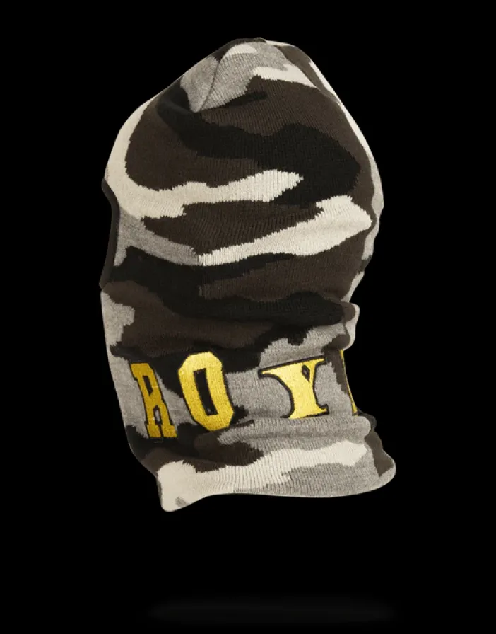 DESTROY SKI MASK (GOLD CAMO)>SPRAYGROUND
