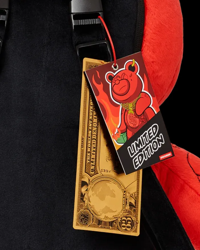 DIABLO PLUSH TEDDYBEAR BACKPACK>SPRAYGROUND Best