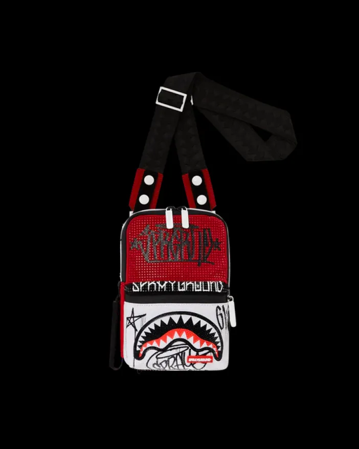 DIAMOND DISTRICT MESSENGER SLING>SPRAYGROUND