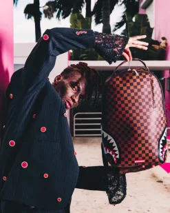 DOUBLE TROUBLE BACKPACK (DLXV)>SPRAYGROUND New