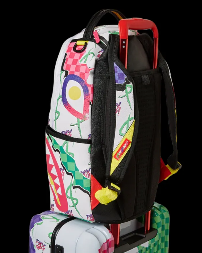 DREAMY TECHNICOLOR SHARKNAUTICS HARDSHELL CARRY-ON LUGGAGE>SPRAYGROUND