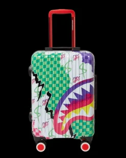 DREAMY TECHNICOLOR SHARKNAUTICS HARDSHELL CARRY-ON LUGGAGE>SPRAYGROUND