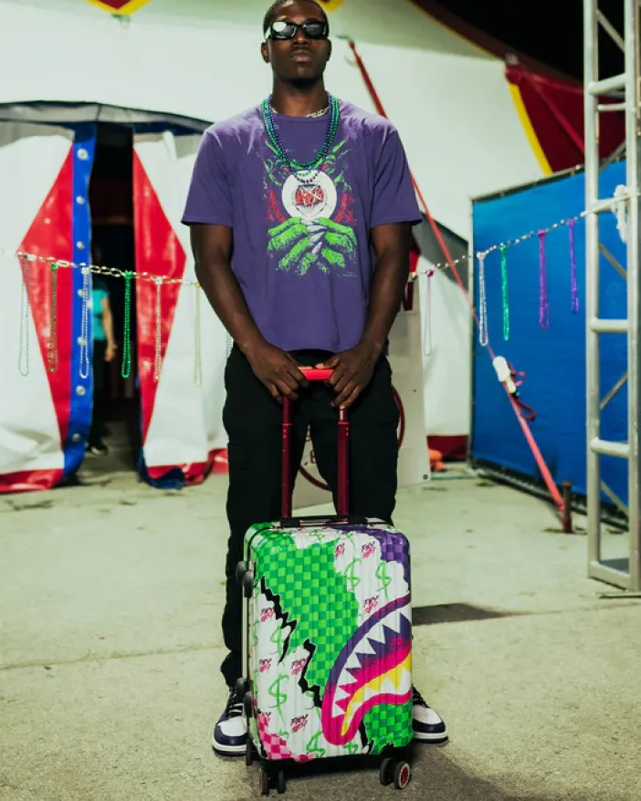 DREAMY TECHNICOLOR SHARKNAUTICS HARDSHELL CARRY-ON LUGGAGE>SPRAYGROUND