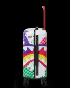 DREAMY TECHNICOLOR SHARKNAUTICS HARDSHELL CARRY-ON LUGGAGE><noscript><img width=