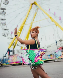 DREAMY TECHNICOLOR TOTE>SPRAYGROUND Hot