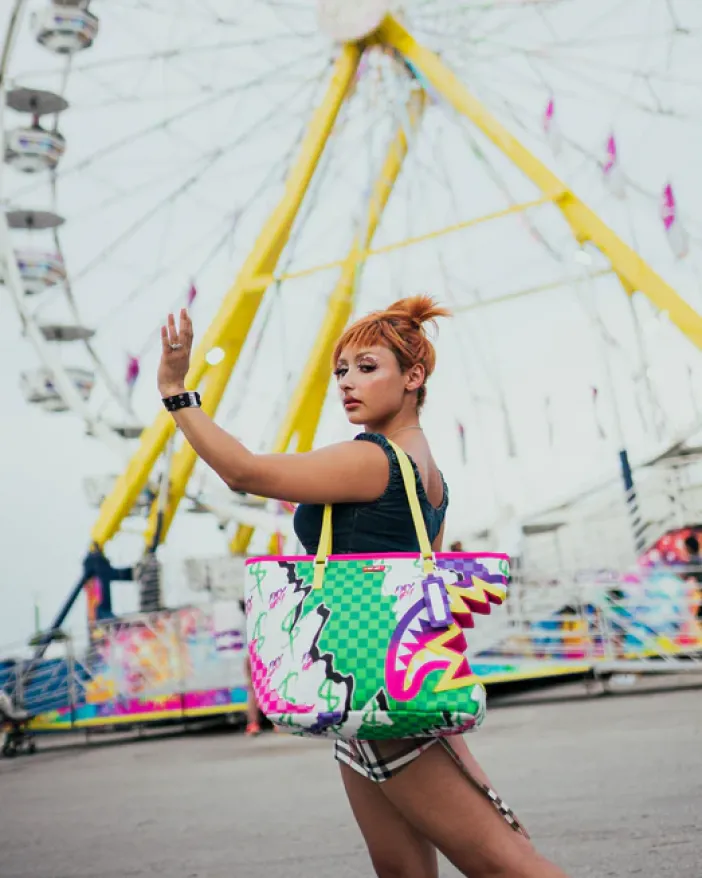DREAMY TECHNICOLOR TOTE>SPRAYGROUND Hot