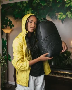 EMBOSSED SHARK TRAVELER BACKPACK (DLXV)><noscript><img width=