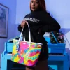 EUPHORIC DARKNESS TOTE>SPRAYGROUND Clearance