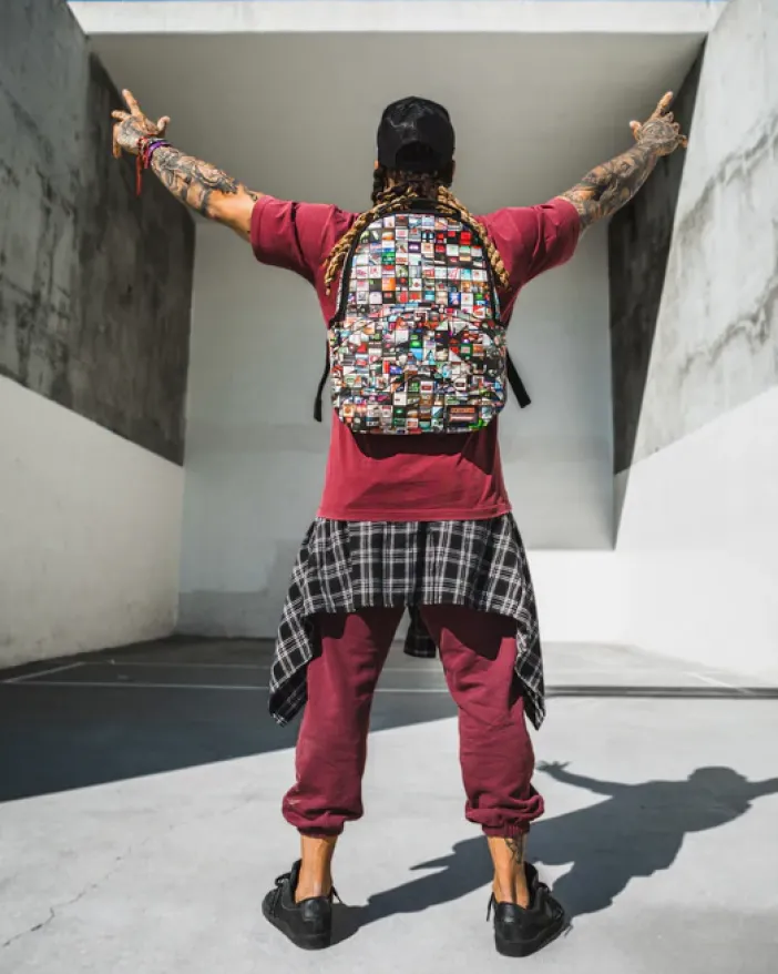 EXIT ART COLLAB BACKPACK (DLXV)>SPRAYGROUND Outlet