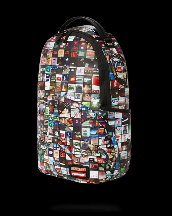 EXIT ART COLLAB BACKPACK (DLXV)>SPRAYGROUND Outlet