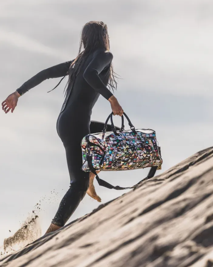 EXIT ART COLLAB DUFFLE>SPRAYGROUND Best