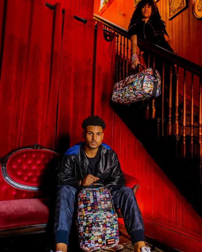 EXIT ART COLLAB DUFFLE>SPRAYGROUND Best