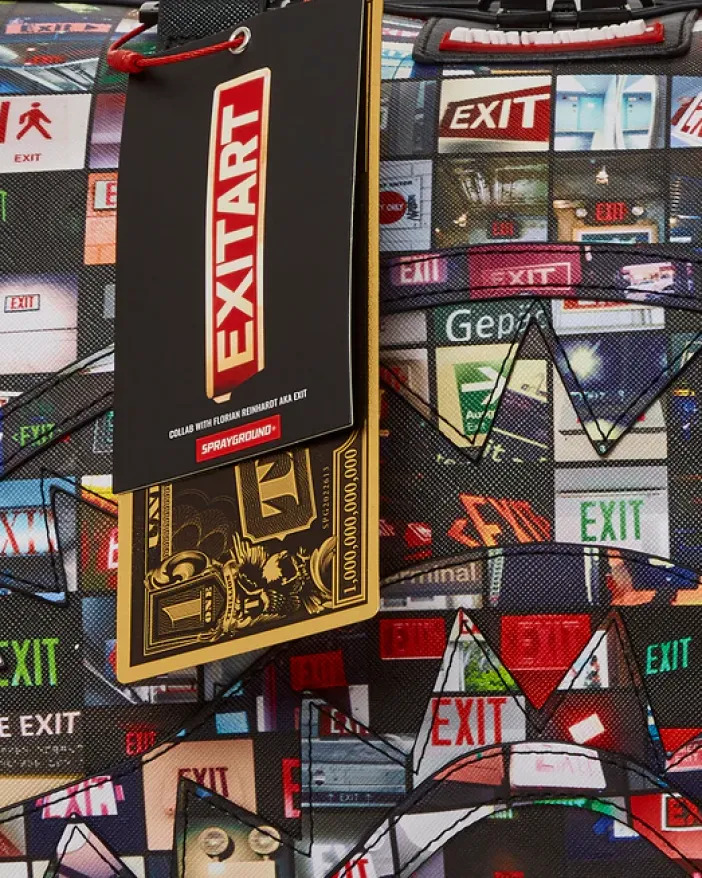 EXIT ART COLLAB DUFFLE>SPRAYGROUND Best