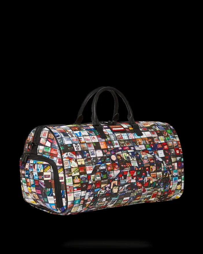 EXIT ART COLLAB DUFFLE>SPRAYGROUND Best