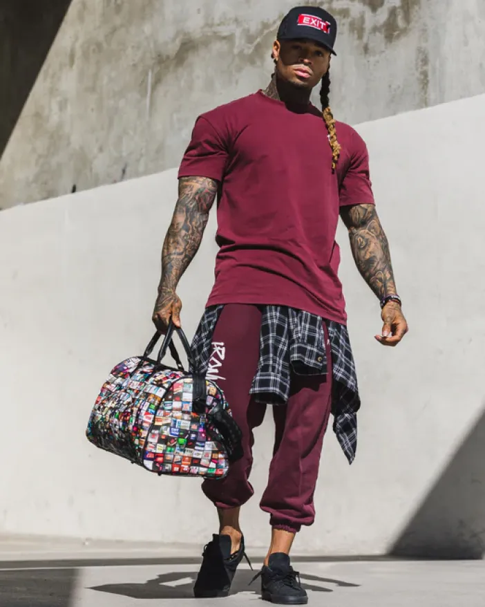 EXIT ART COLLAB DUFFLE>SPRAYGROUND Best
