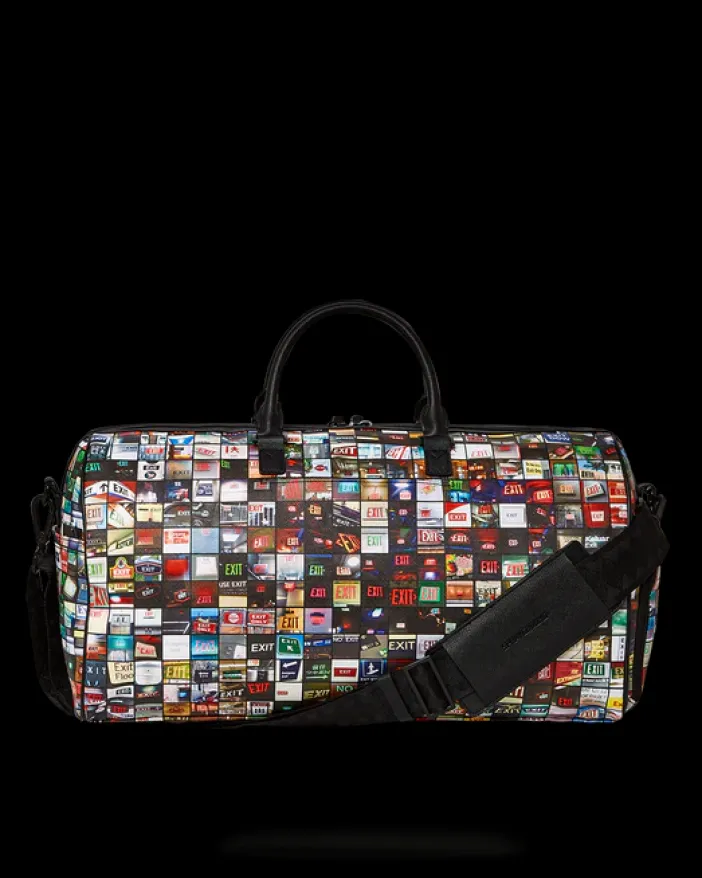 EXIT ART COLLAB DUFFLE>SPRAYGROUND Best