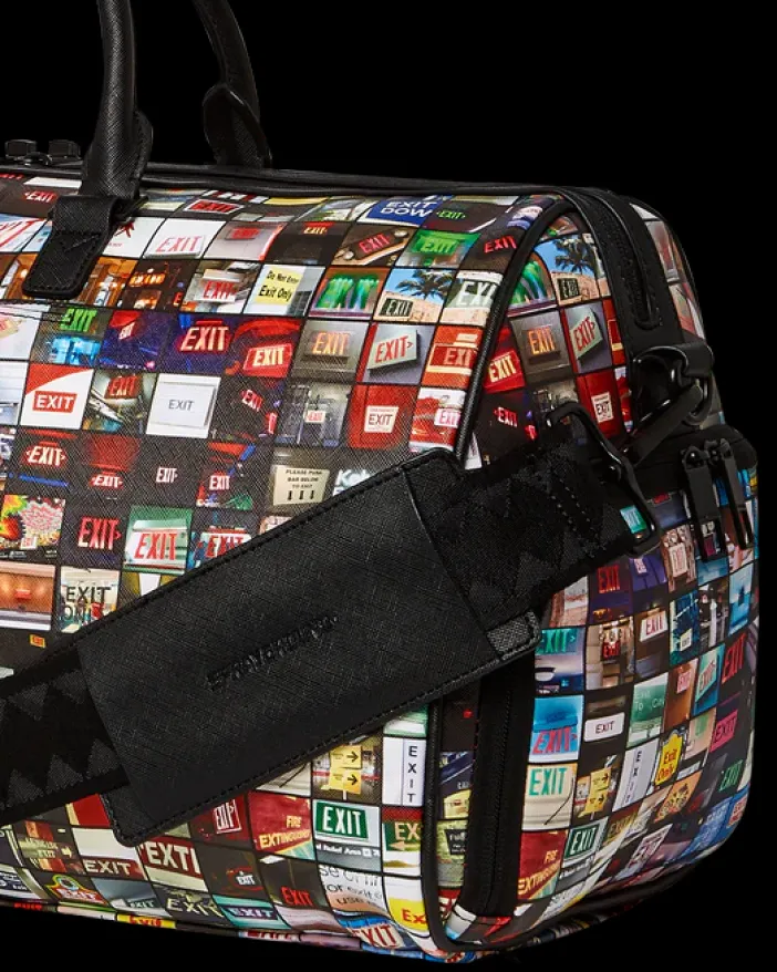 EXIT ART COLLAB DUFFLE>SPRAYGROUND Best