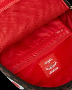 EXTERIOR GOLD ZIP POCKET SHARKS IN PARIS BACKPACK (DLXV)><noscript><img width=