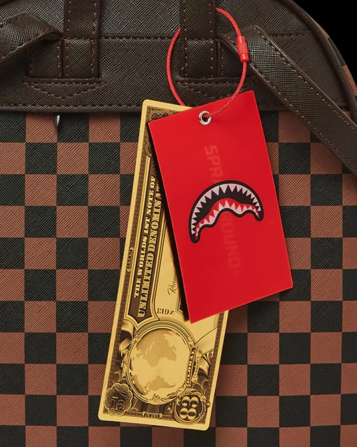 EXTERIOR GOLD ZIP POCKET SHARKS IN PARIS SAVAGE BACKPACK>SPRAYGROUND Online