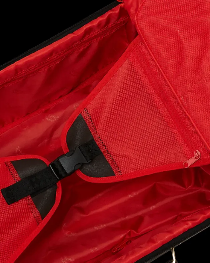 EXTERIOR GOLD ZIP POCKET SHARKS IN PARIS JETSETTER CARRY-ON LUGGAGE>SPRAYGROUND Sale