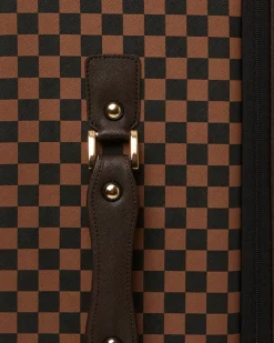 EXTERIOR GOLD ZIP POCKET SHARKS IN PARIS JETSETTER CARRY-ON LUGGAGE><noscript><img width=