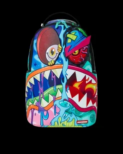 EYEZ ON THE PRIZE BACKPACK (REMOVABLE VELCRO EYES)><noscript><img width=