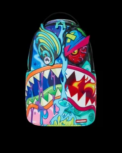 EYEZ ON THE PRIZE BACKPACK (REMOVABLE VELCRO EYES)><noscript><img width=