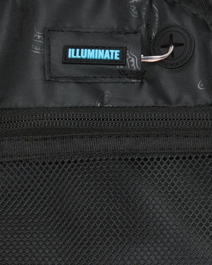 FIBER OPTICS 3AM THE PARTY NEVER STOPS BACKPACK>SPRAYGROUND New