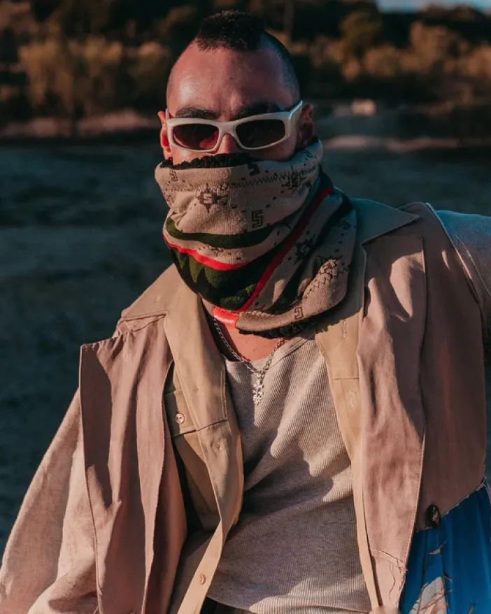 FIFTH AVENUE NECK WARMER>SPRAYGROUND