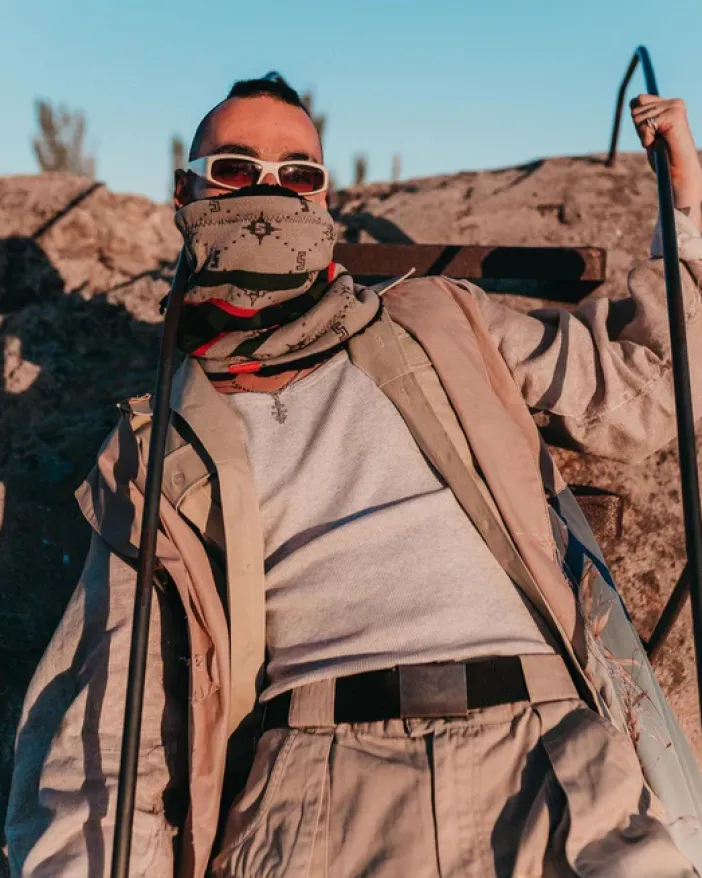 FIFTH AVENUE NECK WARMER>SPRAYGROUND