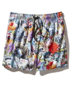 FLORAL MONEY SHOTO SWIM TRUNKS>SPRAYGROUND