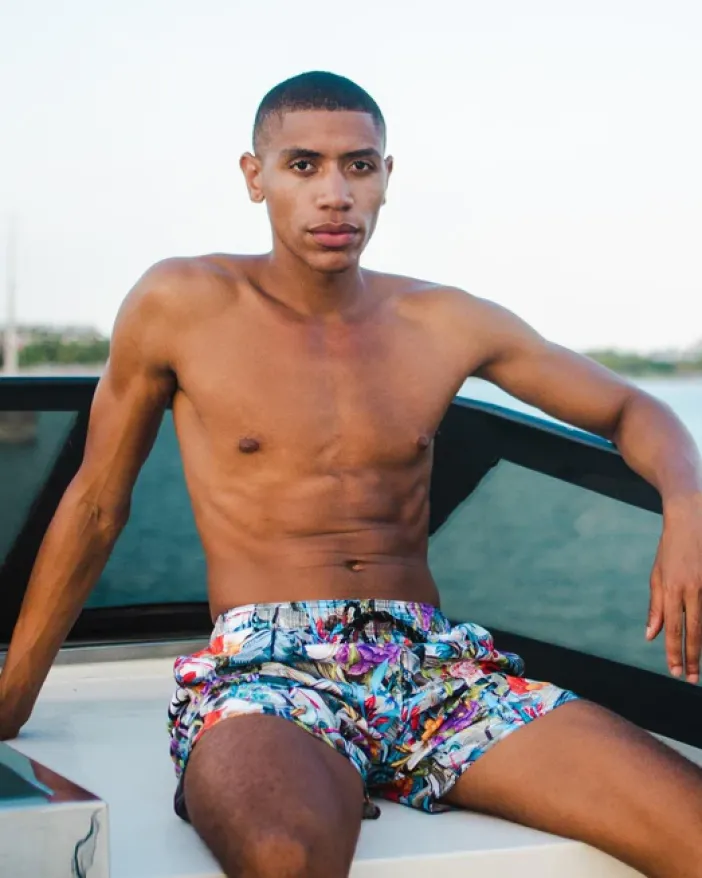 FLORAL MONEY SHOTO SWIM TRUNKS>SPRAYGROUND