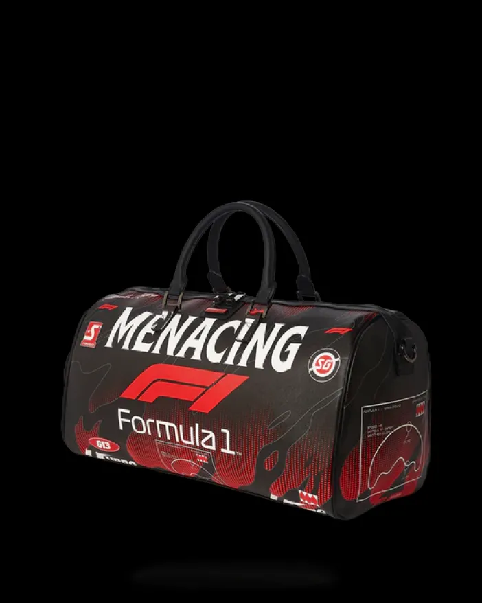 FORMULA 1 MENACING DUFFLE>SPRAYGROUND