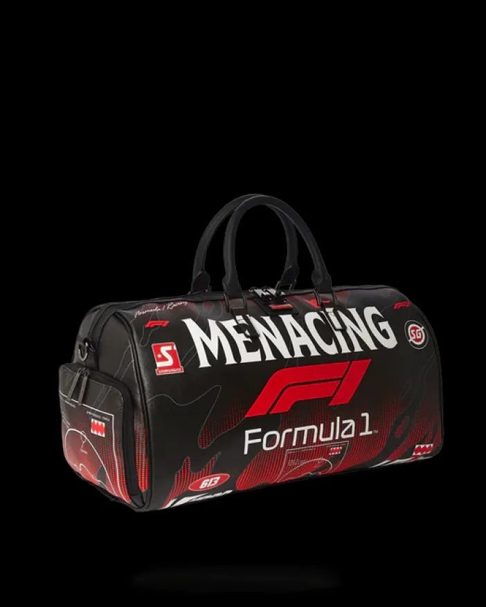 FORMULA 1 MENACING DUFFLE>SPRAYGROUND