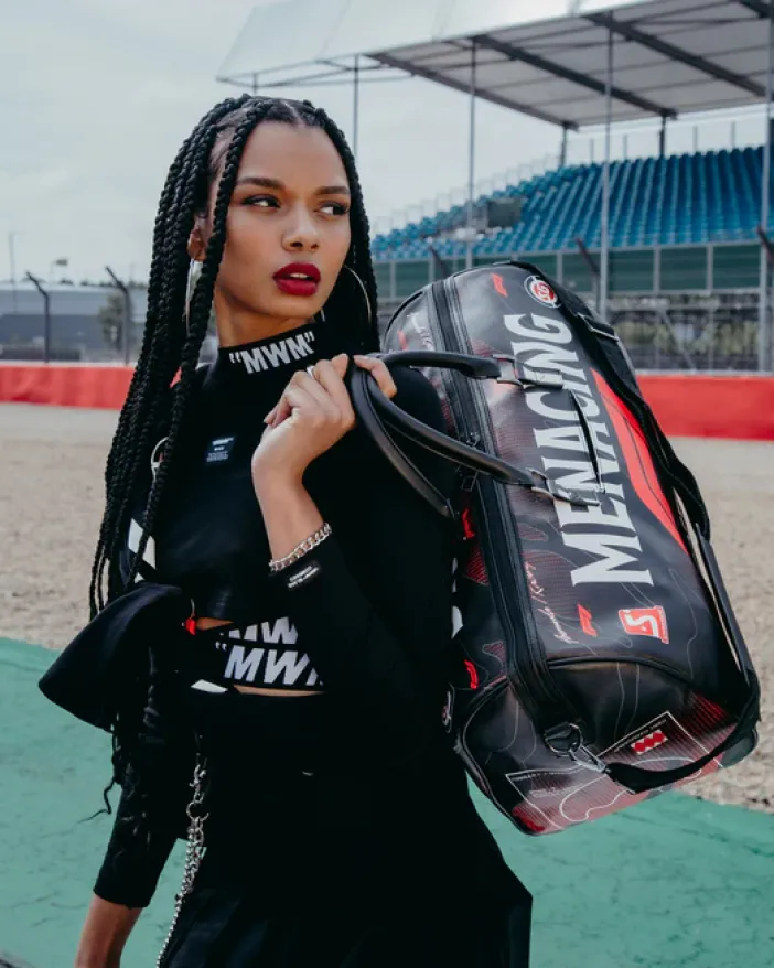 FORMULA 1 MENACING DUFFLE>SPRAYGROUND
