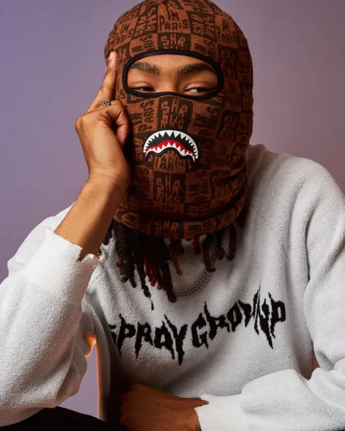 FRENZY SHARK SKI MASK>SPRAYGROUND Outlet