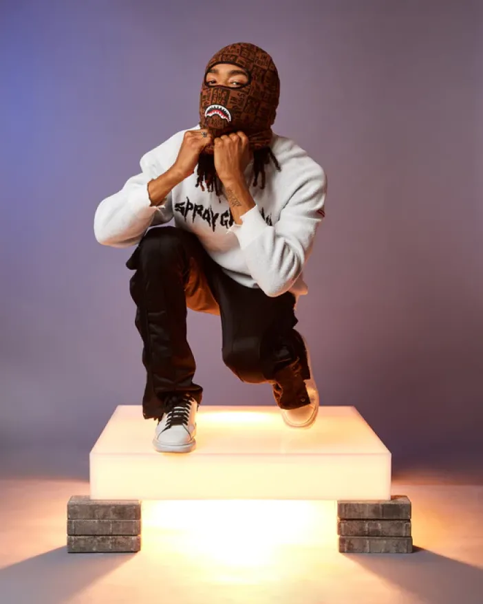 FRENZY SHARK SKI MASK>SPRAYGROUND Outlet