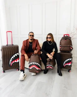 FRENZY SHARKS BACKPACK (DLXV)><noscript><img width=