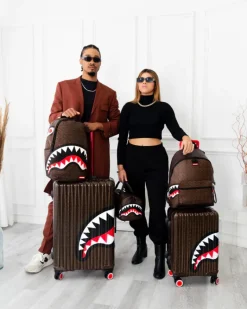 FRENZY SHARKS BACKPACK (DLXV)><noscript><img width=