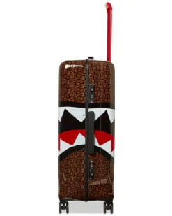 FRENZY SHARKS SHARKNAUTICS HARDSHELL FULL-SIZE LUGGAGE><noscript><img width=