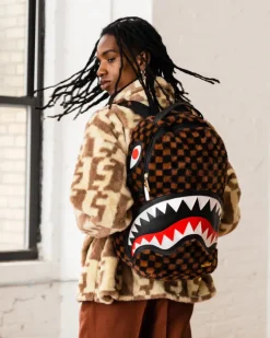 FURRR SHARKS IN PARIS BACKPACK (DLXV)>SPRAYGROUND