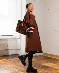 FURRR SHARKS IN PARIS TOTE><noscript><img width=