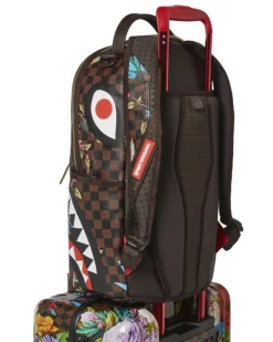 GARDEN OF SHARKS SHARKNAUTICS HARDSHELL CARRY-ON LUGGAGE><noscript><img width=